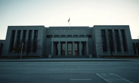 A serious editorial image representing financial regulation and the ongoing debate surrounding Ripple and XRP.