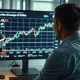 Financial analyst reviews Euro currency chart highlighting policy and energy risks.