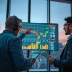 BNY Mellon analysts review cryptocurrency market charts showing a broad liquidation event and safe-haven asset surge.