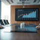 Corporate boardroom with financial chart showing Boyd Group Services Q4 earnings results.