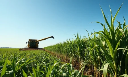 Sugarcane harvest in Brazil impacting global sugar commodity prices.