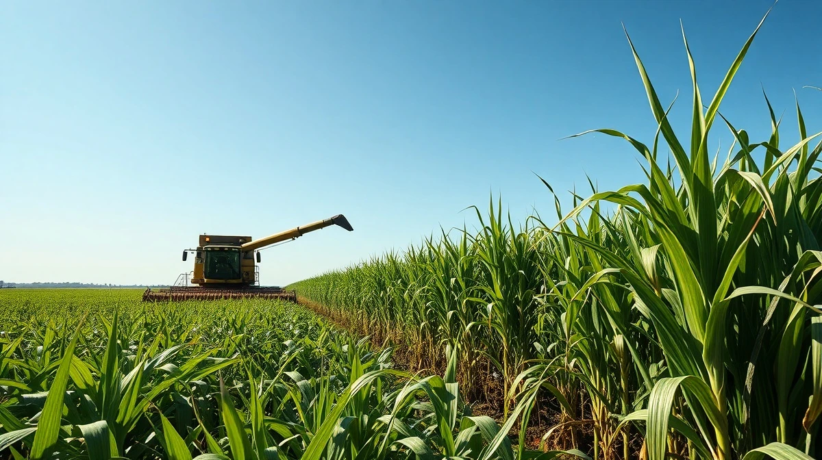 Sugarcane harvest in Brazil impacting global sugar commodity prices.