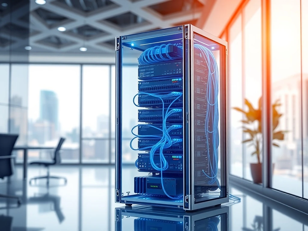 Modern data server architecture representing BSP FRP v16 AI-ready compliance requirements for Philippine banks.