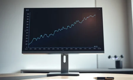 Analyst monitoring the BSV ETF price chart showing a significant surge, representing the $614 million bond market inflow.