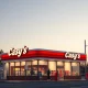 Casey's General Stores exterior as stock crosses above average analyst price target