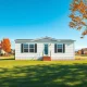 Champion Homes manufactured home representing the SKY stock ticker entering oversold territory in October 2025.