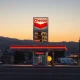 Chevron gas station in California showing high gasoline prices amid policy debate