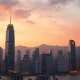 Hong Kong skyline at dusk, backdrop for CK Asset Holdings news.
