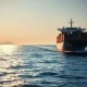 Cargo ship navigating strategic strait as cocoa prices surge due to shipping threats