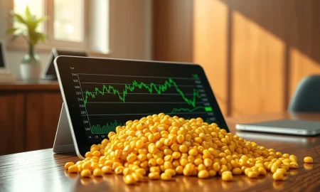 Corn futures trading analysis showing price surge after USDA WASDE report in March 2026