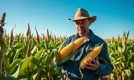 Corn futures market analysis showing price reversal and USDA export data impact