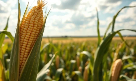 Corn futures market decline amid USDA export data and midday price reversal