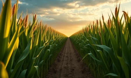 Corn futures market analysis showing rally amid shifting weather and export data for agricultural traders.