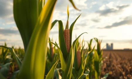 Corn futures market analysis showing agricultural commodity rally with ethanol production data impact