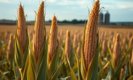 Corn futures market analysis showing price resilience ahead of USDA WASDE report on agricultural commodities