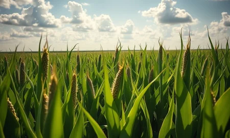Corn futures rally as weather forecasts shift and traders analyze export data for the grain market.