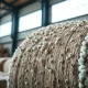 Cotton bales in a warehouse, representing the commodity market rally.