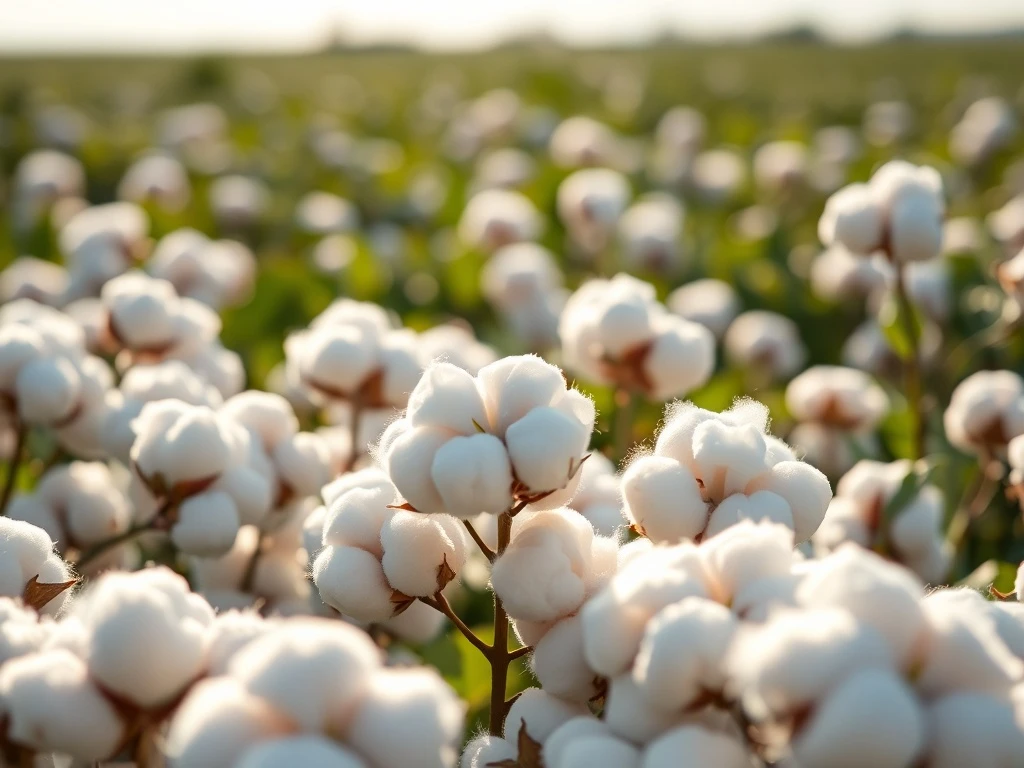 Cotton boll harvest representing commodity price rally and USDA market report data
