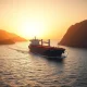 Oil tanker navigating Strait of Hormuz during crude oil price rally despite IEA stockpile release