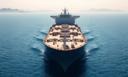 Oil tanker halted in Strait of Hormuz during Iran conflict causing crude price surge