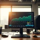 US Dollar Index and Treasury yield charts on trading terminal during market movement March 2026