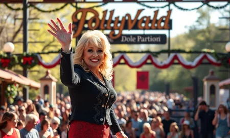 Dolly Parton opens Dollywood's 41st season on March 15, 2026.