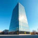 European Central Bank headquarters in Frankfurt signaling monetary policy caution on interest rates