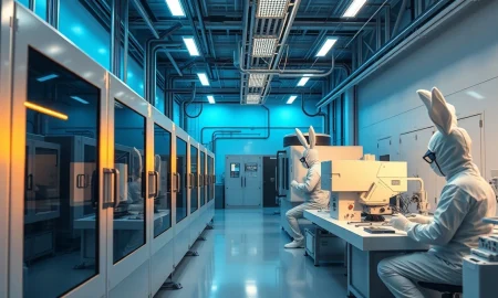 Elon Musk announces Terafab semiconductor manufacturing facility for Tesla and SpaceX AI chips.