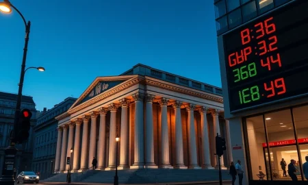 Bank of England building as EUR/GBP weakens amid changing rate cut expectations