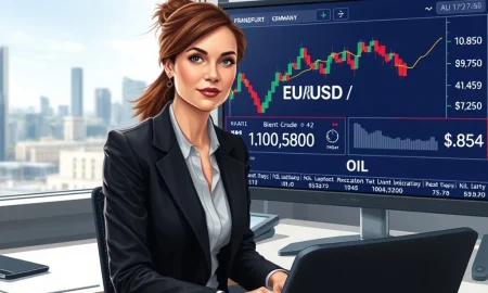 EUR/USD analysis on trading desk as hawkish ECB policy meets oil price volatility risks