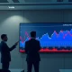 EUR/USD exchange rate chart analysis showing resilience against volatile oil prices in a financial setting.