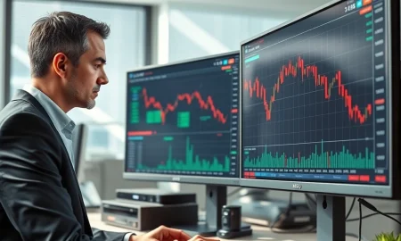 EUR/USD forex trading analysis as US CPI data meets market expectations, showing trader monitoring currency pair movements