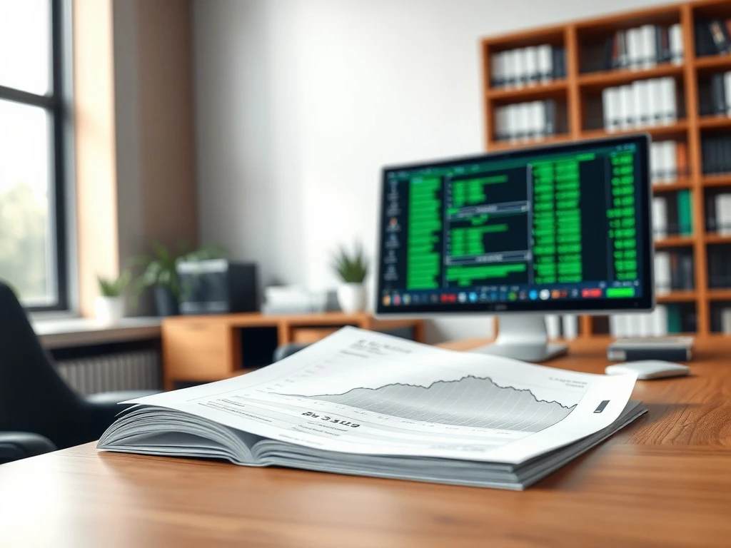 Financial analyst report showing Southern Company Corporate Bond SOJE upgrade and price target forecast on desk.