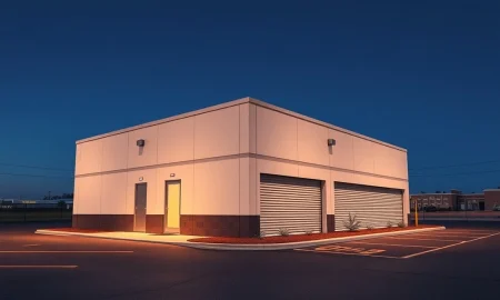 Extra Space Storage facility exterior representing the REIT's core assets amid technical stock analysis.