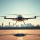 Archer Midnight eVTOL aircraft preparing for takeoff as part of the FAA's new electric air taxi testing program.