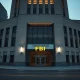 FBI field office exterior representing the location of the 2023 Epstein files data breach and cybersecurity incident.