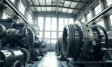 Industrial manufacturing facility for Forum Energy Technologies oil and gas equipment.