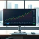 Financial analysis of FTLS ETF showing stock chart with tickers AMSC, STEP, RBLX indicating gain potential.