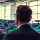 Stock market monitors showing entertainment and energy sector gains on March 24, 2026.
