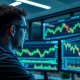 Financial analyst Gareth Soloway discussing cryptocurrency price charts and market targets.