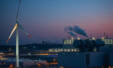 GE Vernova wind and gas turbines powering AI data centers - renewable energy infrastructure investment analysis