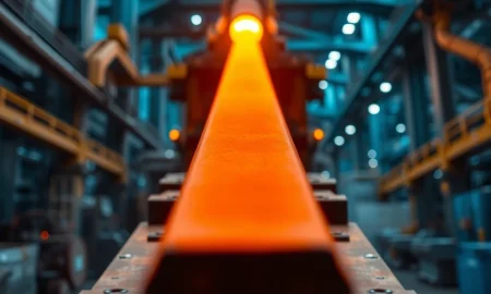 Gerdau S.A. steel manufacturing process representing GGB stock's oversold technical indicator and industrial momentum.
