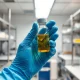 Gilead Sciences GILD stock analysis and biotechnology laboratory research representing medical innovation.