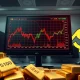 Gold price crashes below $5100 as oil spike strengthens the US dollar on trading desk monitors.