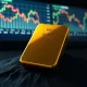 Gold bullion bar representing stable gold prices amid shifting US dollar and Treasury yield dynamics.