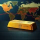 Gold bullion bar representing market vulnerability amid US-Iran tensions and Federal Reserve uncertainty