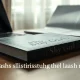 A closed book titled Shy Girl on a desk next to a laptop, representing the publishing controversy.