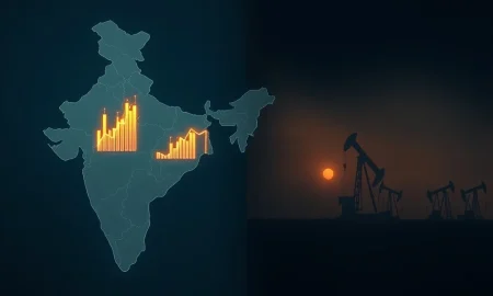 Societe Generale analysis shows India economic growth at risk from Iran geopolitical shock.