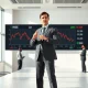 Financial analyst presents Inspired Entertainment Q4 2025 earnings results showing stock performance decline