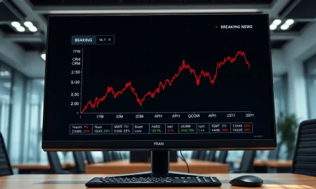 Breaking news on IYW ETF outflows affecting CRM, APH, and QCOM stock prices.